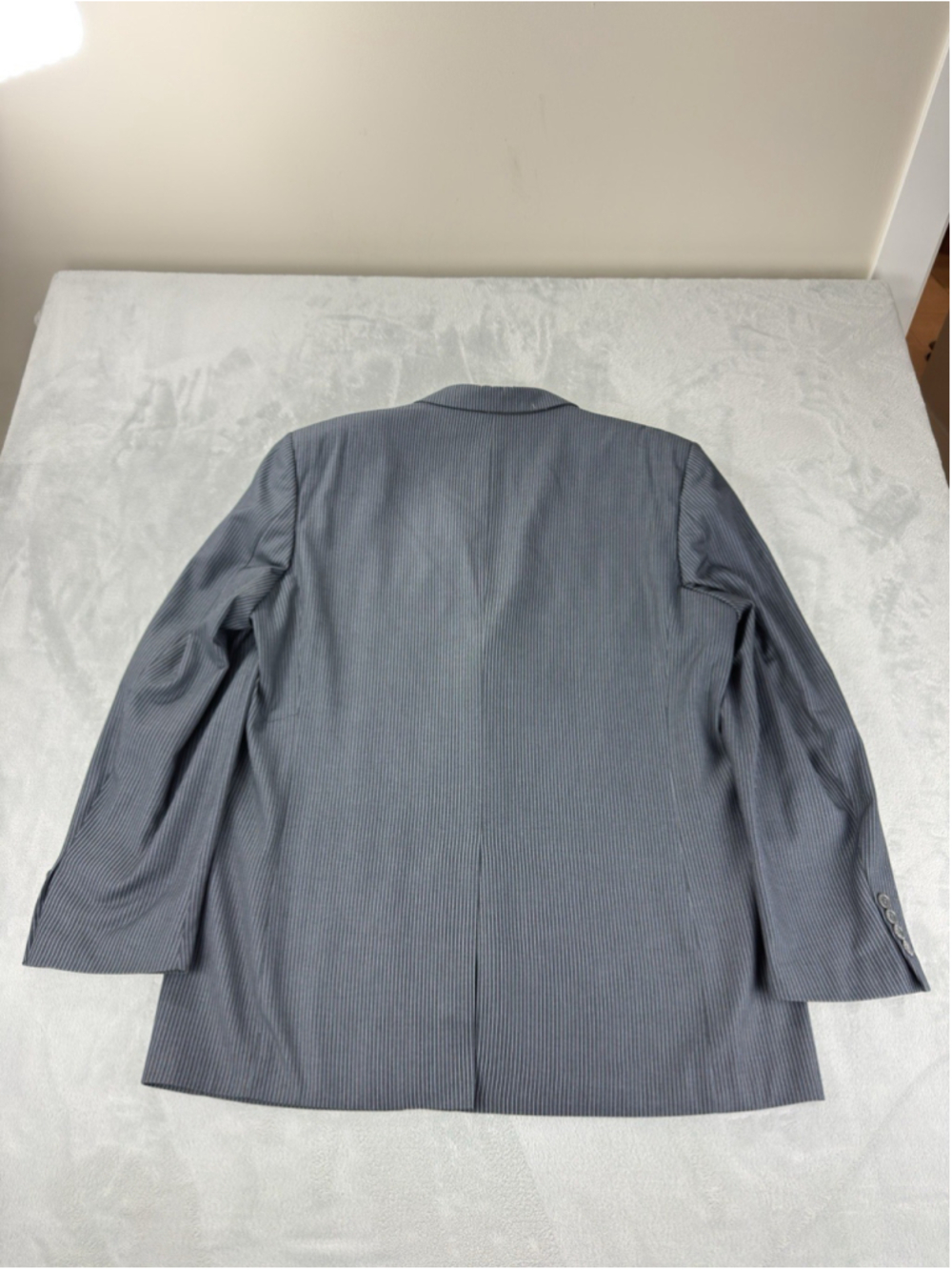 Boss Hugo Boss 2 Piece Set Pinstripe Men 85% Wool, 15% Polyester - Picture 8 of 16